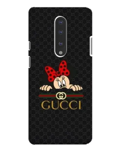 Чохол для OnePlus 7 Pro з картинкою «Мінні Маус Gucci — чорний»
