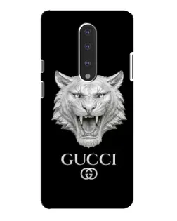 Чохол для OnePlus 7 Pro з картинкою «Gucci — срібний лев»