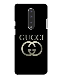 Чохол для OnePlus 7 Pro з картинкою «Gucci — золото на чорному»