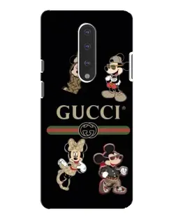 Чохол для OnePlus 7 Pro з картинкою «Gucci — герої Disney та монограма»