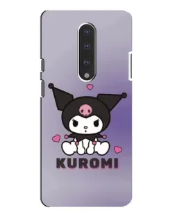 Чохол для OnePlus 7 Pro з картинкою «Kuromi — фіолетовий арт»