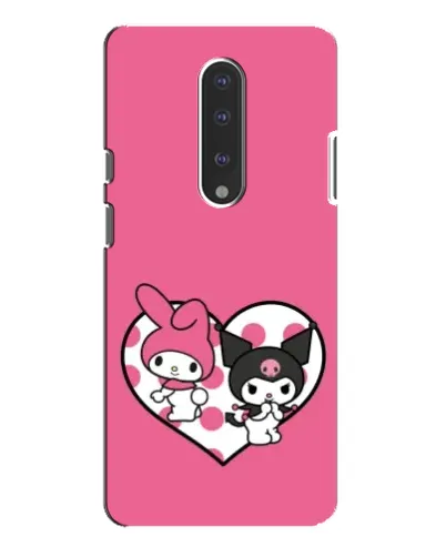 Чохол для OnePlus 7 Pro з картинкою «Kuromi та My Melody» Чохол для OnePlus 7 Pro з картинкою «Kuromi та My Melody»