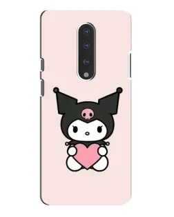 Чохол для OnePlus 7 Pro з картинкою «Kuromi та серце»