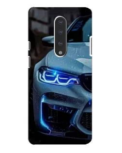 Чехол для OnePlus 7 Pro с картинкой «Взгляд BMW с синими фарами» Чехол для OnePlus 7 Pro с картинкой «Взгляд BMW с синими фарами»
