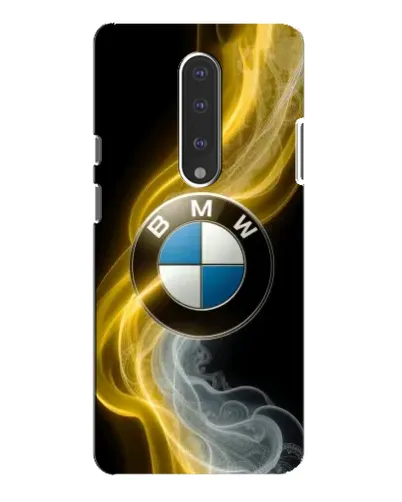 Чехол для OnePlus 7 Pro с картинкой «Золотистый дым BMW»