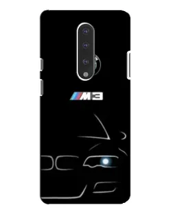Чехол для OnePlus 7 Pro с картинкой «Минималистичный принт BMW M3»