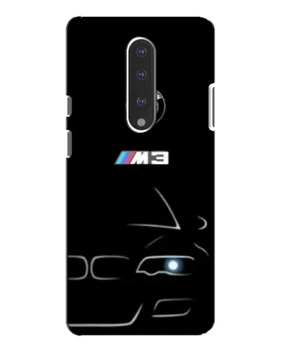 Чехол для OnePlus 7 Pro с картинкой «Минималистичный принт BMW M3»