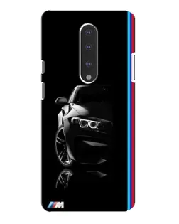 Чехол для OnePlus 7 Pro с картинкой «Силуэт BMW в темноте»