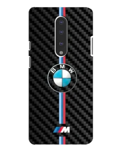 Чехол для OnePlus 7 Pro с картинкой «Эмблема BMW и карбон»