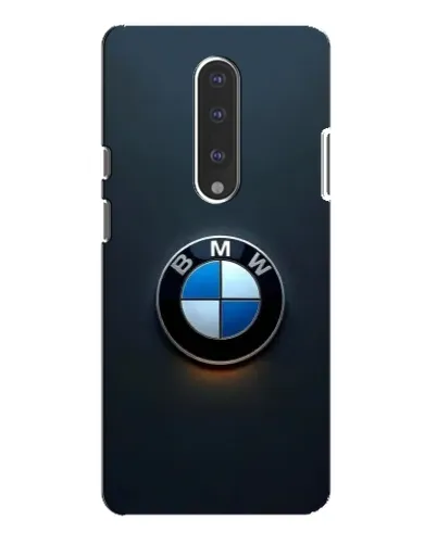 Чехол для OnePlus 7 Pro с картинкой «Логотип BMW — минимализм»