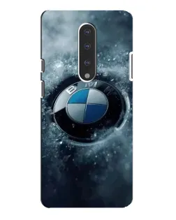 Чехол для OnePlus 7 Pro с картинкой «Логотип BMW — лед»