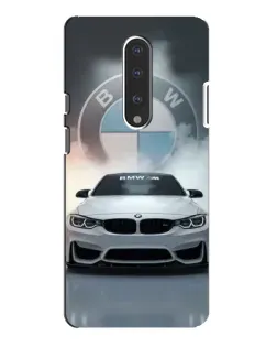 Чехол для OnePlus 7 Pro с картинкой «BMW в белом дыму»