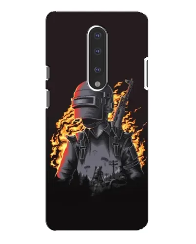 Чохол для OnePlus 7 Pro з картинкою «PUBG — вогняний силует» Чохол для OnePlus 7 Pro з картинкою «PUBG — вогняний силует»