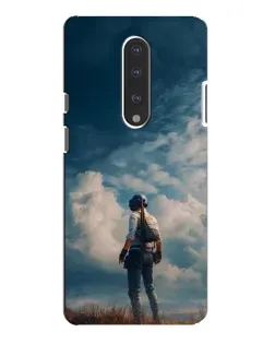 Чохол для OnePlus 7 Pro з картинкою «Герой PUBG на скелі»