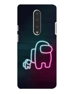 Чохол для OnePlus 7 Pro з картинкою «Among Us неон-арт»
