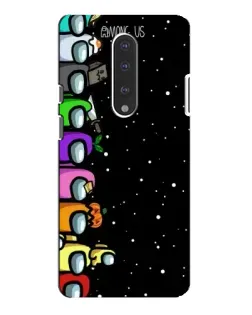 Чохол для OnePlus 7 Pro з картинкою «Команда Among Us»