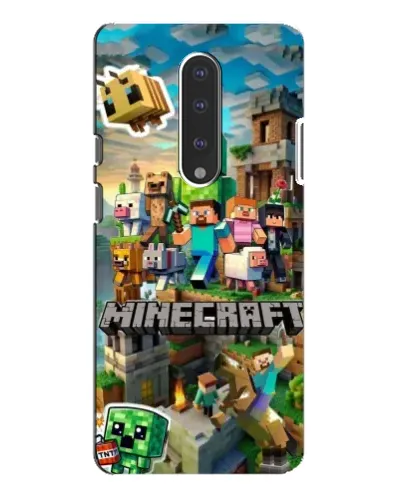 Чохол для OnePlus 7 Pro з картинкою «Замок Minecraft»