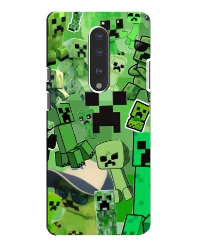 Чохол для OnePlus 7 Pro з картинкою «Кріпери Minecraft»