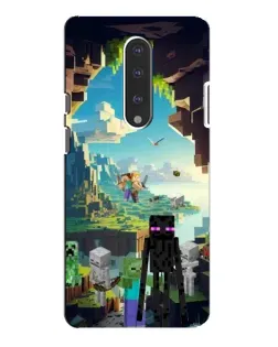 Чохол для OnePlus 7 Pro з картинкою «Ендермен у лісі»