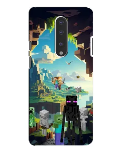 Чохол для OnePlus 7 Pro з картинкою «Ендермен у лісі»