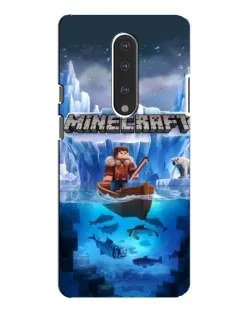 Чохол для OnePlus 7 Pro з картинкою «Minecraft льодянийсвіт»