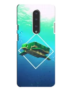Чохол для OnePlus 7 Pro з картинкою «Черепаха Minecraft»