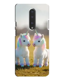 Чохол для OnePlus 7 Pro з картинкою «Пара єдинорогів»