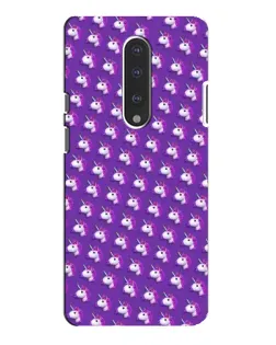 Чохол для OnePlus 7 Pro з картинкою «Єдинороги на фіолетовому»