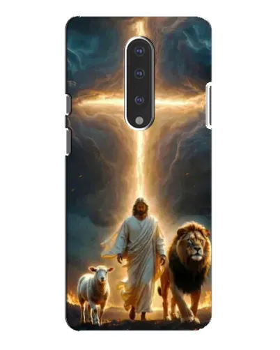 Чехол для OnePlus 7 Pro с картинкой «Лев Иуды и Свет»