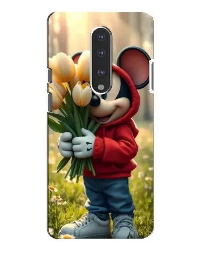 Чехол для OnePlus 7 Pro с картинкой «Микки с тюльпанами» Чехол для OnePlus 7 Pro с картинкой «Микки с тюльпанами»