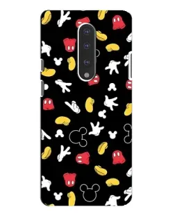 Чехол для OnePlus 7 Pro с картинкой «Графический принт лапок»