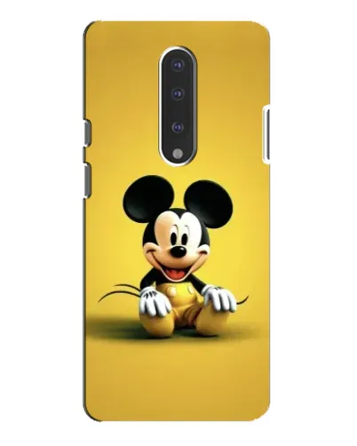Чехол для OnePlus 7 Pro с картинкой «Микки на желтом» Чехол для OnePlus 7 Pro с картинкой «Микки на желтом»