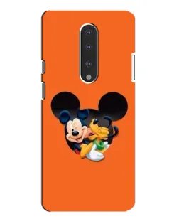 Чехол для OnePlus 7 Pro с картинкой «Сердце Микки Минни»