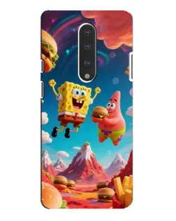 Чехол для OnePlus 7 Pro с картинкой «Космический фастфуд»