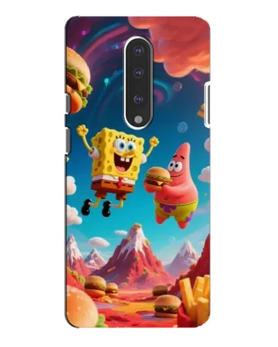 Чехол для OnePlus 7 Pro с картинкой «Космический фастфуд» Чехол для OnePlus 7 Pro с картинкой «Космический фастфуд»