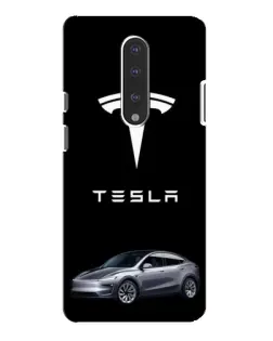 Чехол для OnePlus 7 Pro с картинкой «Tesla Model Y»