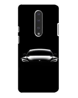 Чехол для OnePlus 7 Pro с картинкой «Фары Tesla Night»