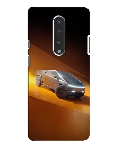 Чехол для OnePlus 7 Pro с картинкой «Cybertruck в пустыне»