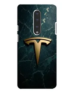 Чехол для OnePlus 7 Pro с картинкой «Мраморная Tesla Gold»