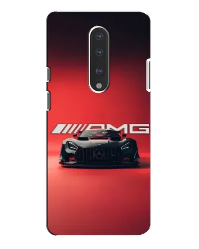 Чохол для OnePlus 7 Pro з картинкою «Mercedes AMG — червона лінія»