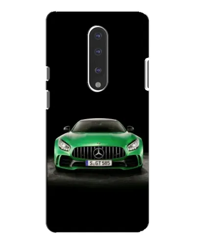 Чохол для OnePlus 7 Pro з картинкою «Mercedes — неоновий лого»