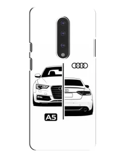 Чохол для OnePlus 7 Pro з картинкою «Audi — контрастний дизайн»