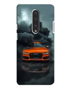 Чохол для OnePlus 7 Pro з картинкою «Audi у хмарах диму»
