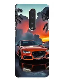 Чохол для OnePlus 7 Pro з картинкою «Audi — захід сонця»