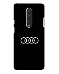 Чохол для OnePlus 7 Pro з картинкою «Audi White Logo»
