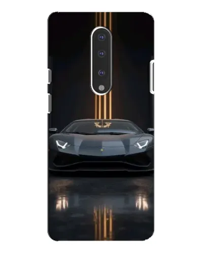 Чохол для OnePlus 7 Pro з картинкою «Lamborghini золоті лінії»