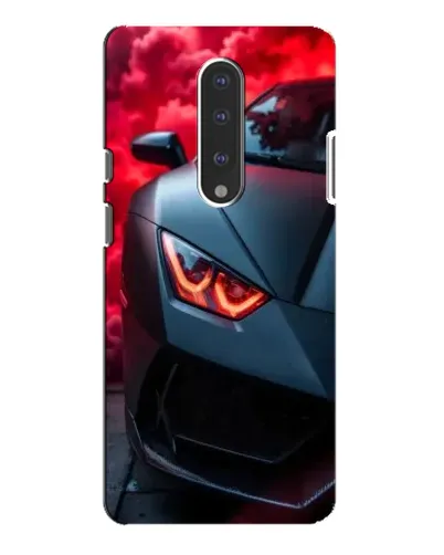 Чохол для OnePlus 7 Pro з картинкою «Lamborghini червоне сяйво»