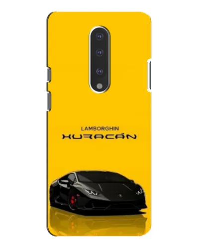 Чохол для OnePlus 7 Pro з картинкою «Lamborghini Huracan чорний»