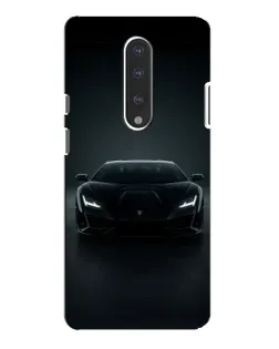 Чохол для OnePlus 7 Pro з картинкою «Чорний Lamborghini Aventador»