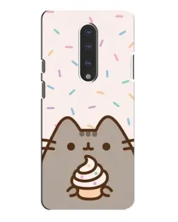 Чехол для OnePlus 7 Pro с картинкой «Пушин с кексом»